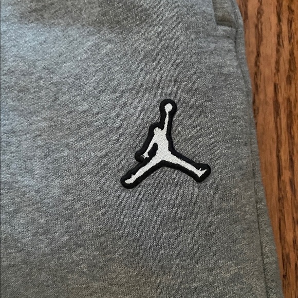 Jordan Heather Gray Sweatsuit (Full Zip Hoodie and Sweatpants) Men’s Sz XL - Picture 8 of 16